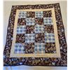Image 1 : Homemade baby quilt  33 X38"