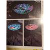 Image 3 : Solar Birdbath  18"glass bowl ,40 LED  lights with stand