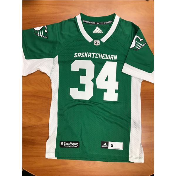 Signed RoughRider Jersey - G. Reed  size Large