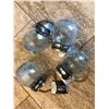 Image 2 : Hanging Outdoor Decorative 5"  Solar Lights- 4 pack