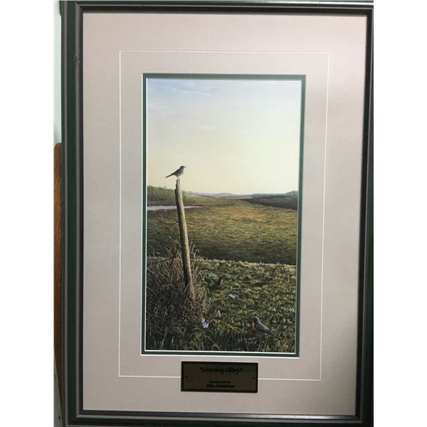 "Morning Glory"  Signed print by Glen Scrimshaw