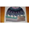 Image 1 : Hand Knit toque from hand dyed yarns -adult size