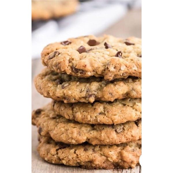 Homemade cookies  -2 dozen of each ginger snaps and oatmeal chocolate chip