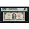Image 1 : 1963 $2 STAR Legal Tender Note PMG 66EPQ