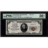Image 4 : 3 Consecutive 1929 $20 Gettysburg National Bank Notes PMG 50EPQ