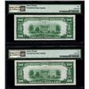 Image 6 : 3 Consecutive 1929 $20 Gettysburg National Bank Notes PMG 50EPQ