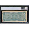Image 2 : 1864 $5 T-69 Confederate PCGS 55