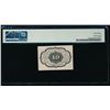 Image 2 : 10 Cent First Issue Fractional PMG 63
