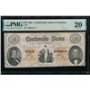 Image 1 : 1861 $10 T-26 Confederate PMG 20