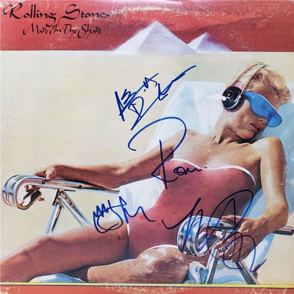 Signed The Rolling Stones, Made In The Shade Album Cover