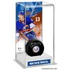 Image 1 : Mathew Barzal New York Islanders Autographed Puck with Deluxe Tall Hockey Puck Case FANATICS COA