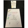 Image 2 : OCEAN'S ELEVEN AUTOGRAPHED MOVIE SCRIPT COVER (REAL AUTHENTIC COA)