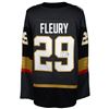 Image 2 : Marc-Andre Fleury Vegas Golden Knights Autographed Black Fanatics Breakaway Jersey (FANATICS)