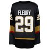 Image 2 : Marc-Andre Fleury Vegas Golden Knights Autographed Black Fanatics Breakaway Jersey (FANATICS)