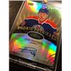 Image 2 : 2014-15 UPPER DECK TRILOGY ROOKIE PREMIERES AUTO LEON DRAISAITL 18/399 EDMONTON OILERS RC