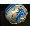 Image 2 : BARRY SANDERS AUTOGRAPHED DETROIT LIONS ON-FIELD FULL-SIZE SPEED HELMET (SCHWARTZ COA)