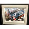 Image 1 : LIMITED EDITION 1999 NASCAR WINSTON CUP 36X30 FRAMED PRINT (211/735)