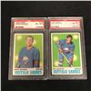 Image 1 : 1970 TOPPS GRADED HOCKEY CARD LOT (#124 MENARD/ #127 GOYETTE)