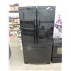 Image 1 : Black LG SxS Fridge w Bottom Freezer 69.5" x 36" x 30"