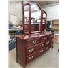 Image 2 : 2 Dressers - Dresser w Mirror 32" X 64" x 18" Plus Mirror 39" x 47", Dresser 47" x 34" x 18"