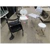 Image 1 : Medi Chair/Walker & 3 Bathtub Safety Chairs