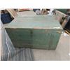 Image 1 : Painted Immigrant Trunk 21" x 36" x 23"