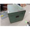 Image 2 : Painted Immigrant Trunk 21" x 36" x 23"