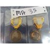 Image 7 : 6 Medals- 1) M441 US Army Occupation of Puerto Rico 1898 1) USA American Civil War 1861-1865 1) USA 