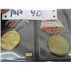 Image 7 : 6 Medals 1) USSR WW II 1941-1945 Service 1) USSR 250th Birthday of Leningrad 1) USSR 20th Anniv of E