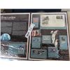 Image 7 : 3 Items - 1) 25 Years of America's Manned Space Flight- Postal Commemorative Stam & Info Portfolio ,