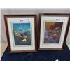 Image 1 : 2 Early Fighter Plane Pictures 10" x 13"