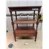Image 1 : 3 Tier Stand w Bottom Drawer 28" x 20" x 14"