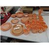 Image 1 : Approx 40  Pcs -Fire King Plates, Bowls , C & S, Cups Plus