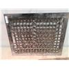 Image 2 : 3 Vintage Cast Grates 1) 20" x 16" 1) 14" x 16" 1) 16" x 13" w Chip Out of corner