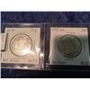 Image 1 : Canada 1940, 1941 WD Half Dollars AU55 .800 Silver