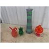 Image 1 : 4 Pieces of Blown Glass