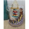 Image 2 : Fantasia Large Musical Mickey Mouse Water Globe &  Mickey Mouse Limited Edition Ceramic Figurine