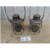Image 1 : 2 Railway Lanterns 1) CNR & 1) CPR