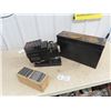 Image 1 : Delinea Scope Mdl D Projector, Old w Case & Glass Slides