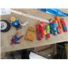 Image 2 : Battery Hockey & Football Hand Held Video Games Batman Drink Topper, Pes Dispensers Plus More!