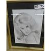 Image 3 : 2 Framed Sketches 1) Farrah Fawcette 1) Anne Margaret 13" x 16"
