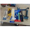 Image 3 : New Tools - Wood Vise, Vise, Crescent Wrenches, Wire Cutters, & 2 Used Caulking Guns