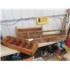Image 1 : 2 Wooden Tool Boxes & Nail Organizer