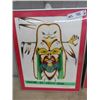 Image 2 : 2 Native Art Originals By Edwin Bear- Both are 20" X 16"