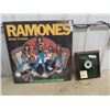 Image 1 : Print  Signed By John Holmsrun 1978, Cover of Record 24" x 24" , McCartney 45 Framed Record w Finger