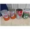 Image 2 : 12 Quart Oil Cans - Veedol, COOP, Mobiloil, Castrol, Esso & More