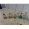 Image 4 : 18 Vintage Medicine Bottles w Glass Embossed or Paper Labelling