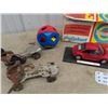 Image 2 : Die Cast Volkswagen, Old Roller Skates, & Shuffleboard Game