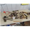 Image 1 : Cable Cutter, Hatchets, Hammers, Wrenches, Old Sockets, Plus Misc Tools