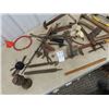 Image 3 : Cable Cutter, Hatchets, Hammers, Wrenches, Old Sockets, Plus Misc Tools